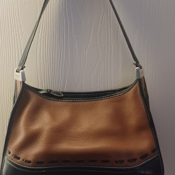 BRIGHTON  LEATHER  HANDBAG - Picture 2 of 4
